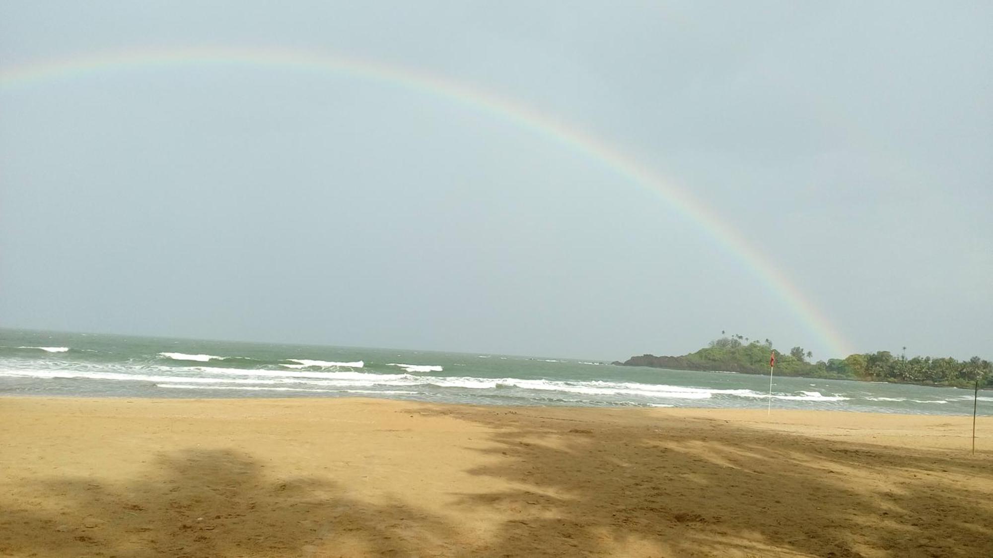 Om Shanti Patnem Patnem Beach Bagian luar foto
