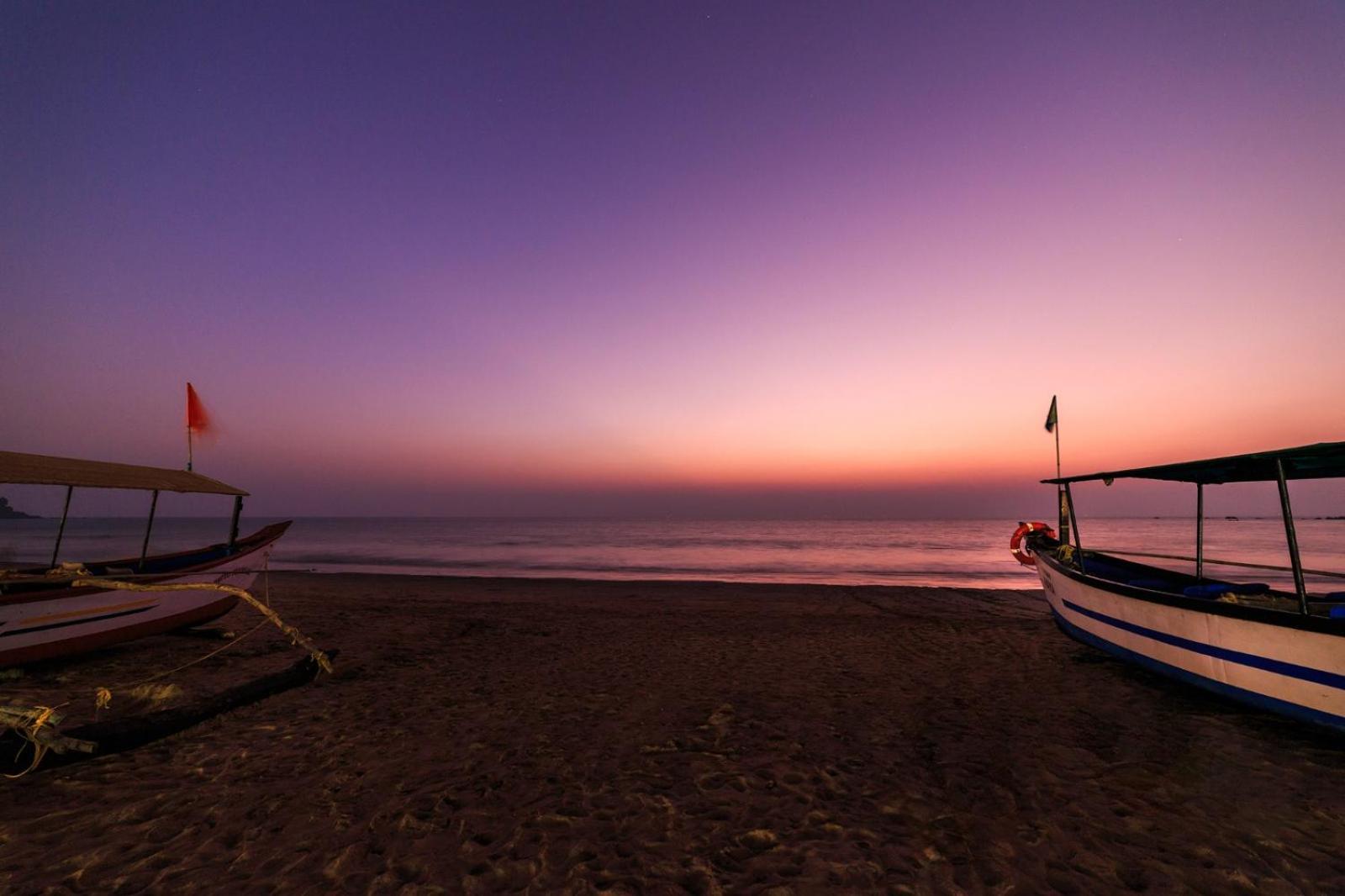 Om Shanti Patnem Patnem Beach Bagian luar foto