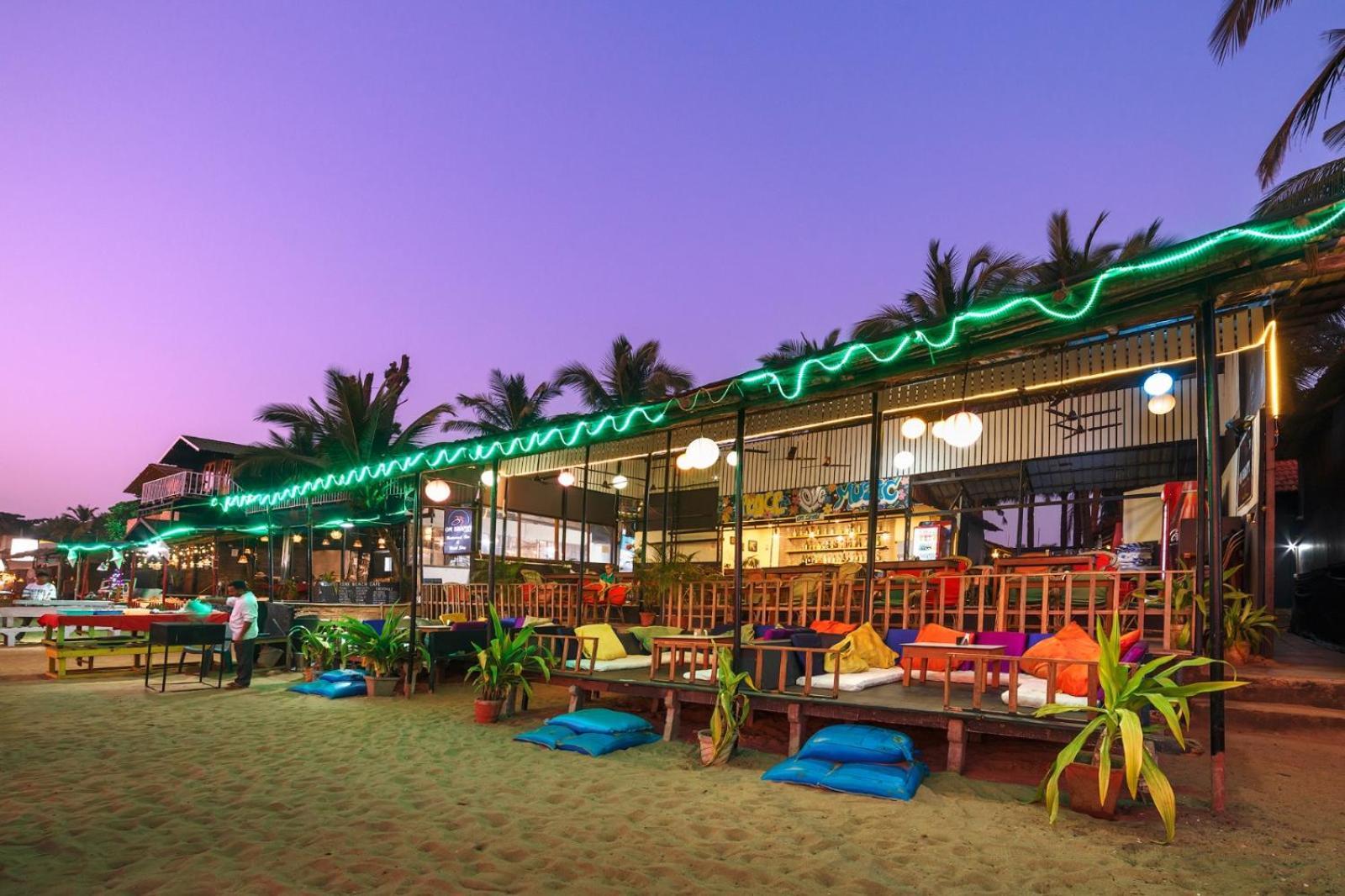 Om Shanti Patnem Patnem Beach Bagian luar foto