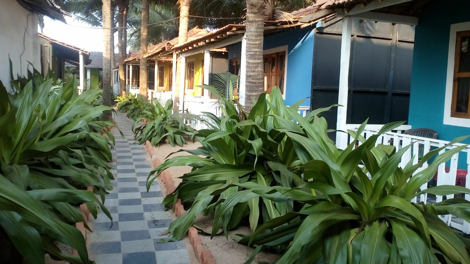 Om Shanti Patnem Patnem Beach Bagian luar foto